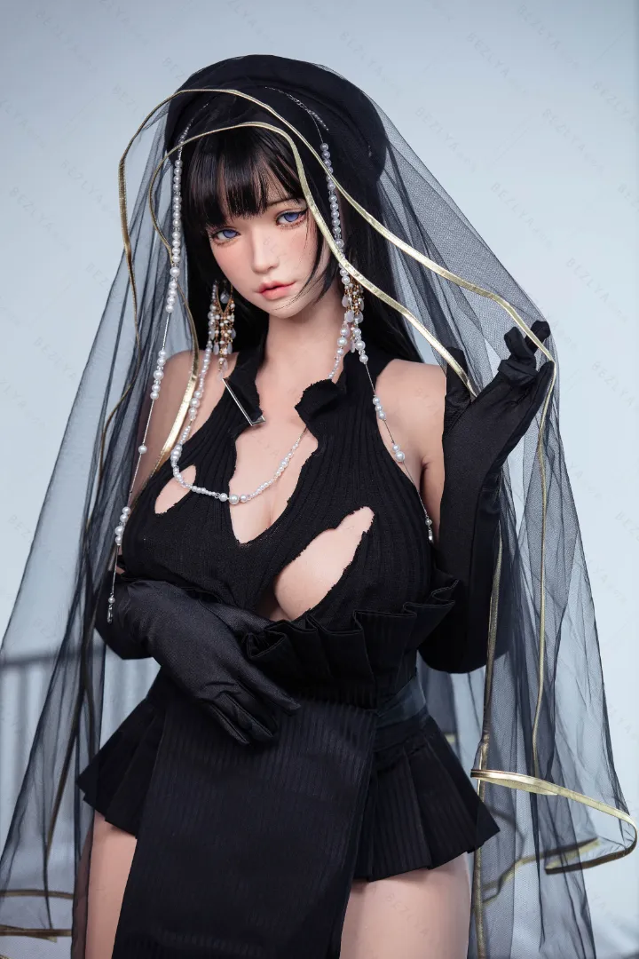160cm (5ft3) F-Cup Lightweight Silicone Sex Doll, Movable Jaw Head Mandragora
